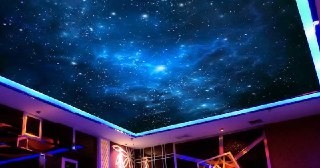 Натяжной потолок звездное небо Спасск-Дальний, цена от 5219 руб.
