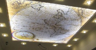 Натяжной потолок с фотопечатью Спасск-Дальний, цена от 6195 руб.