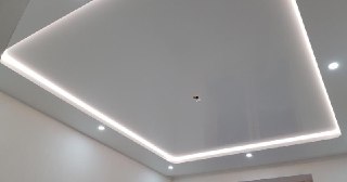 Светодиодные натяжные потолки Спасск-Дальний, цена от 1541 руб.